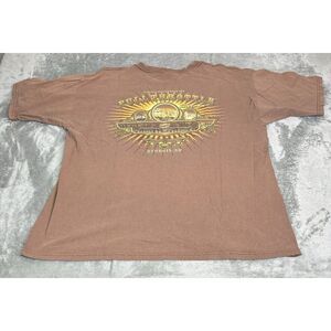 Vintage Full Throttle Saloon Short Sleeve T Shirt Men's Size XL Brown